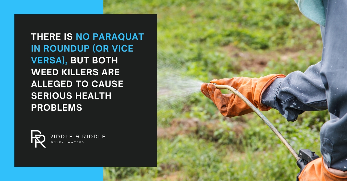 Is There Paraquat in Roundup?