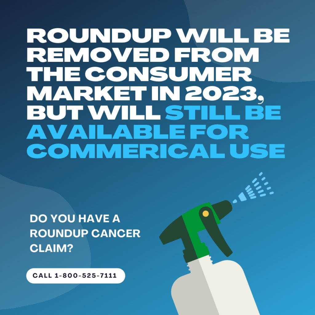 Roundup se retira del mercado de consumo en 2023 - Riddle &amp; Brantley