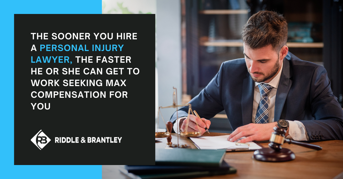 When Should I Hire a Personal Injury Lawyer?