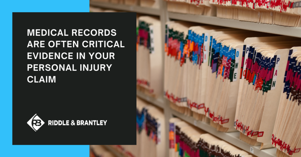 Why Are Medical Records Important in a Personal Injury Claim - Riddle & Brantley (1)