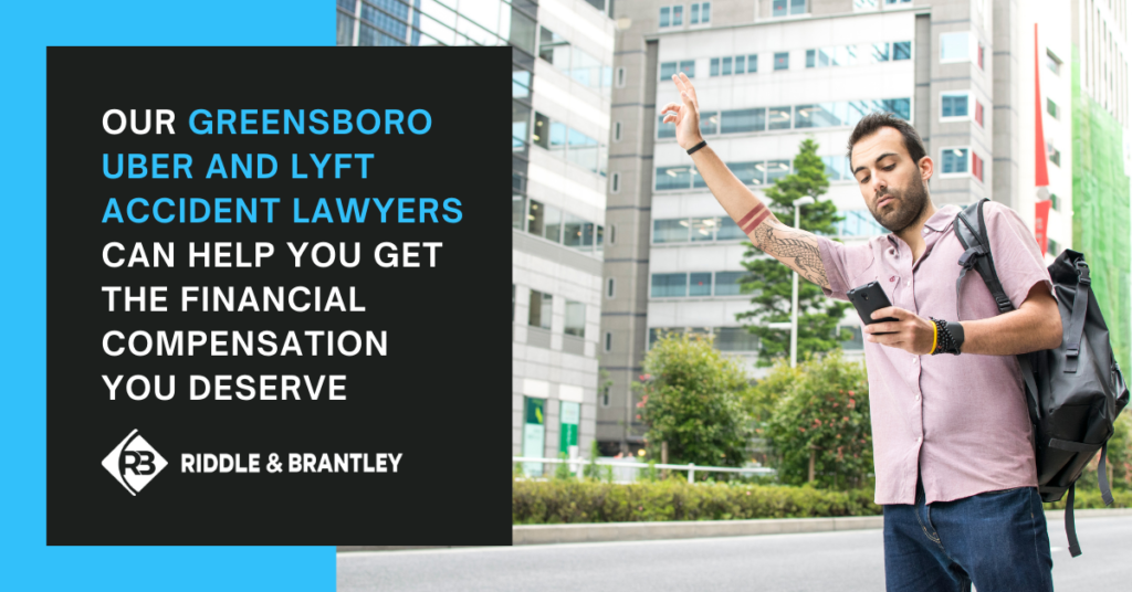 Our Greensboro Uber and Lyft Accident Lawyers can help you get the financial compensation you deserve.