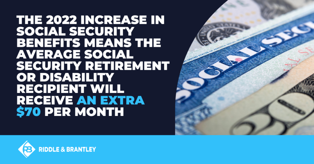 2022 Increase in Social Security Benefits Based on COLA Adjustment