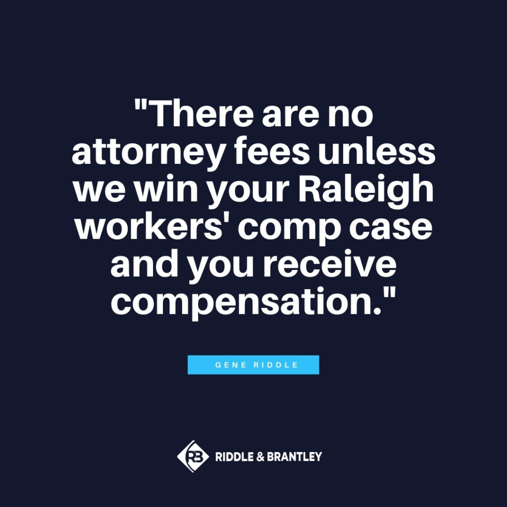 Affordable Raleigh Workers' Comp Attorney - Riddle & Brantley