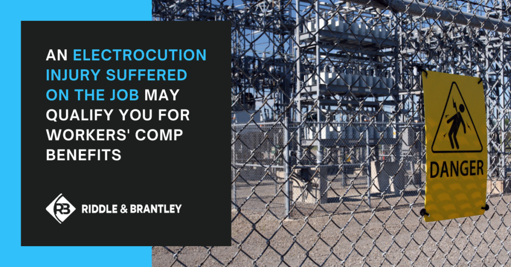 An Electrocution Injury on the Job may qualify you for Workers Comp benefits