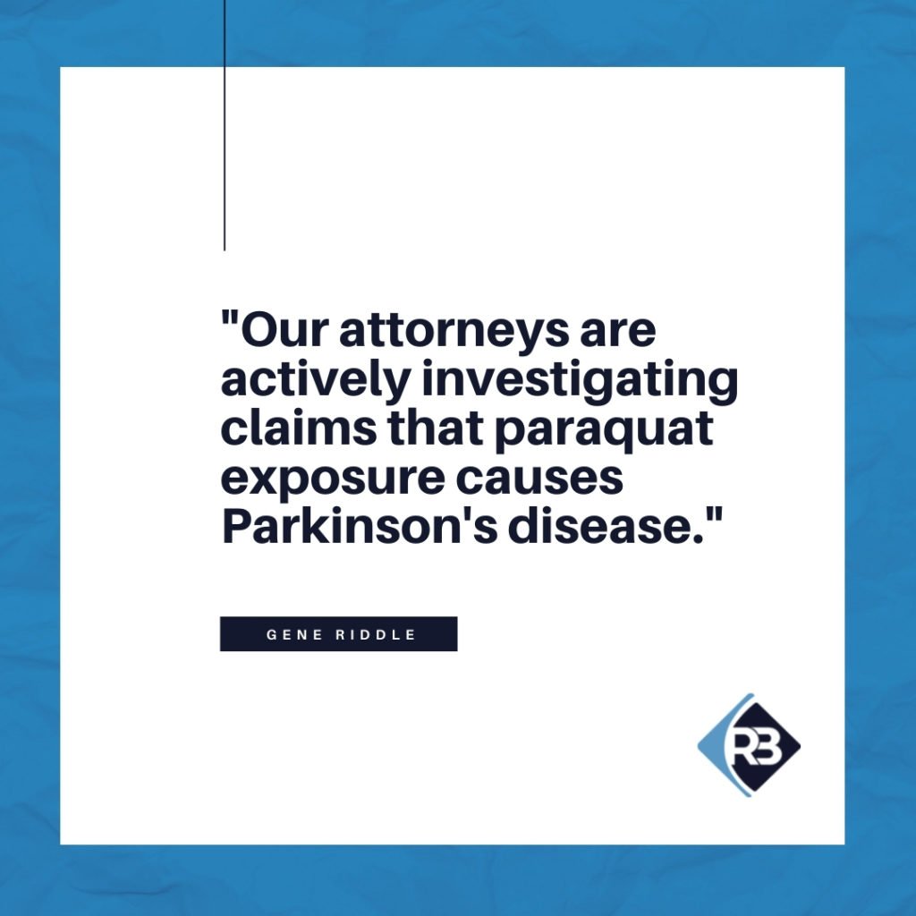 Paraquat Lawyers Investigating Paraquat Exposure - Riddle & Brantley