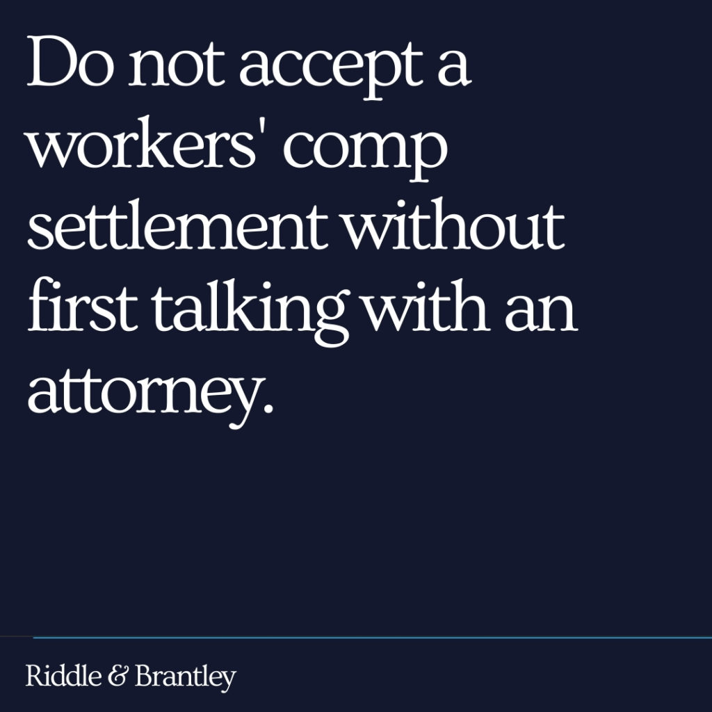 Workers' Compensation Settlements