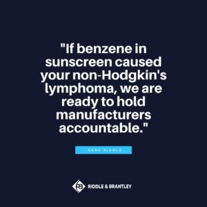 Demanda por linfoma no hodgkiniano de protección solar