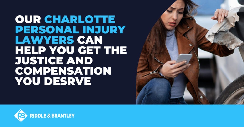 Nuestros abogados de lesiones personales en Charlotte pueden ayudarle a obtener la justicia y la indemnización que se merece.