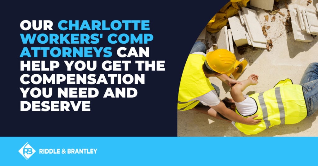 Our Charlotte workers' comp attorneys can help you get the compensation you need and deserve.