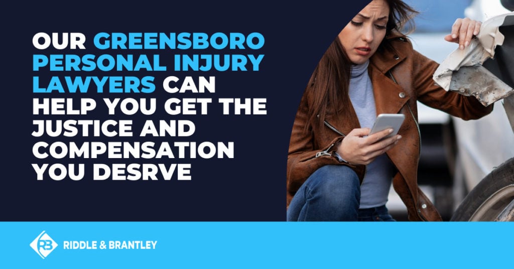 Nuestros abogados de lesiones personales Greensboro puede ayudarle a obtener la justicia y la compensación que se merece.