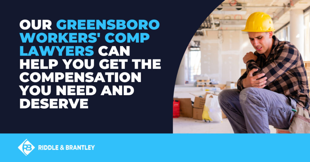 Our Greensboro workers' compensation lawyers can help you get the compensation you need and deserve.