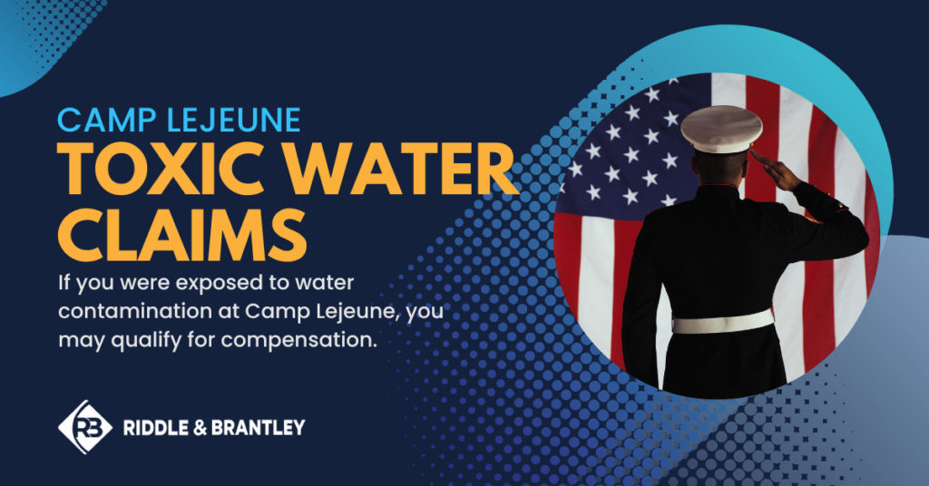 Camp Lejeune Toxic Water Claims - If you were exposed to water contamination at Camp Lejeune, you may qualify for compensation.