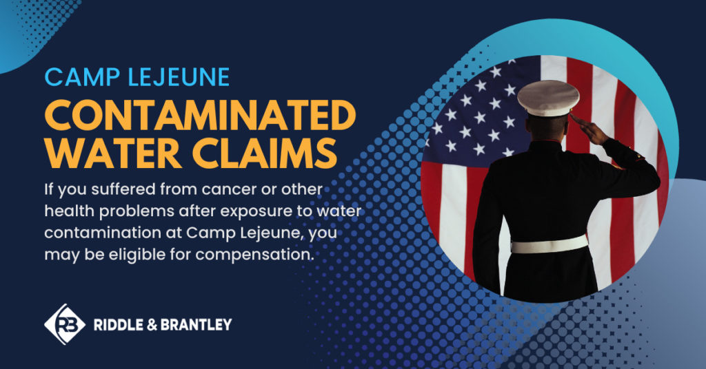 Camp Lejeune Contaminated Water Claims - If you suffered from cancer or other health problems after exposure to water contamination at Camp Lejeune, you may be eligible for compensation.