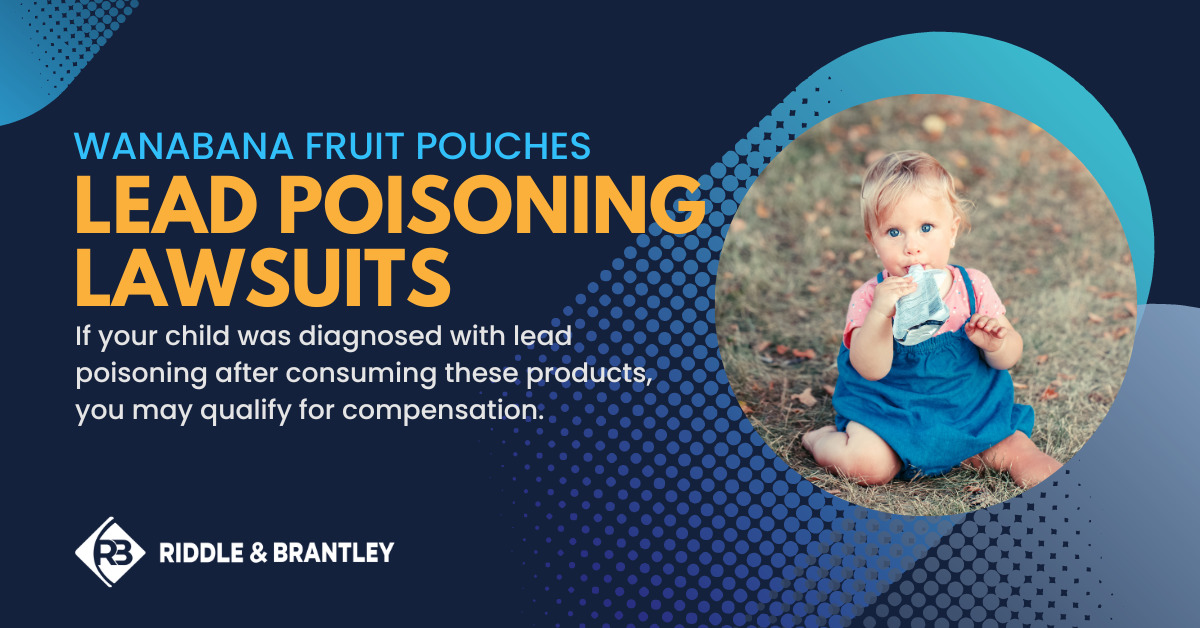 WanaBana Apple Cinnamon Fruit Pouch Lead Poisoning Lawsuits