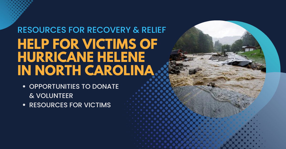 Resources for Victims and Volunteers of Hurriance Helene in Western North Carolina - Riddle