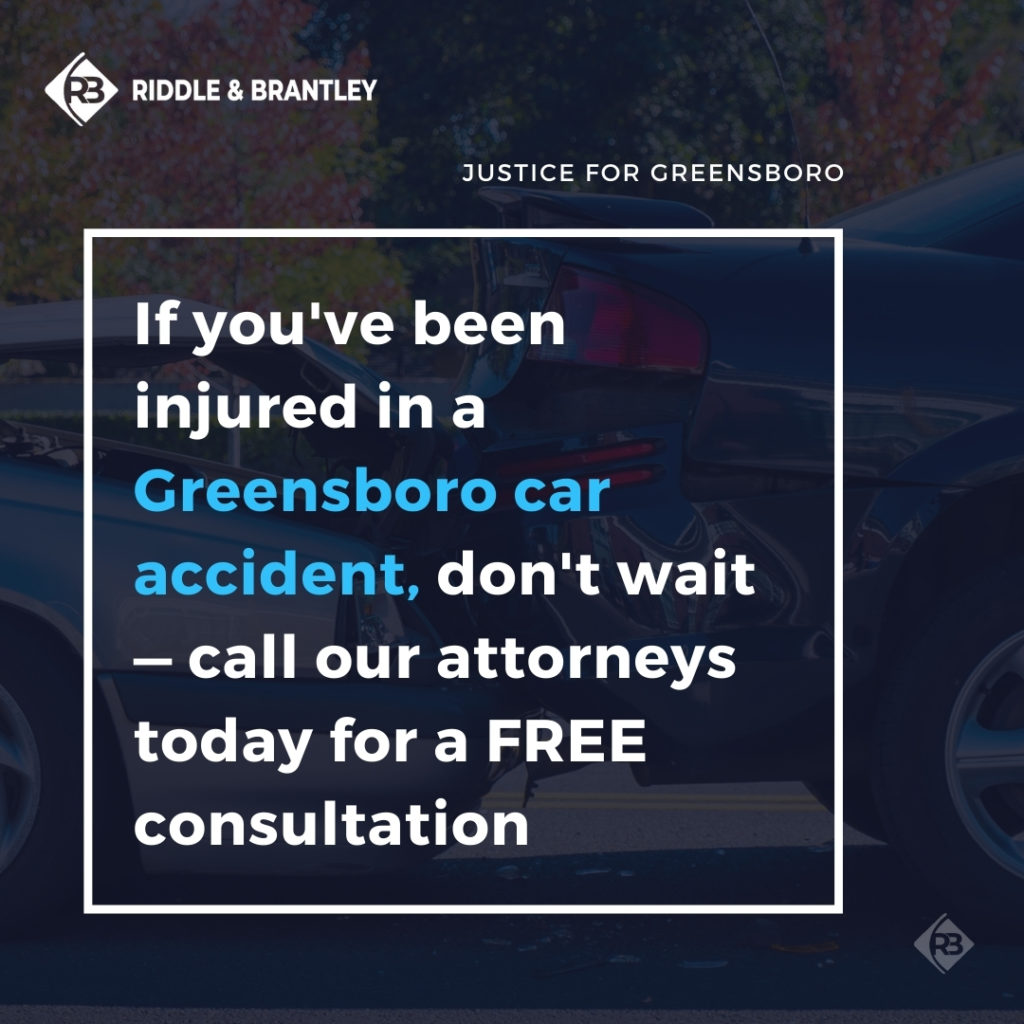 Cómo Riddle y Riddle Abogados de Lesiones pueden ayudarle después de un accidente de coche en Greensboro, Carolina del Norte