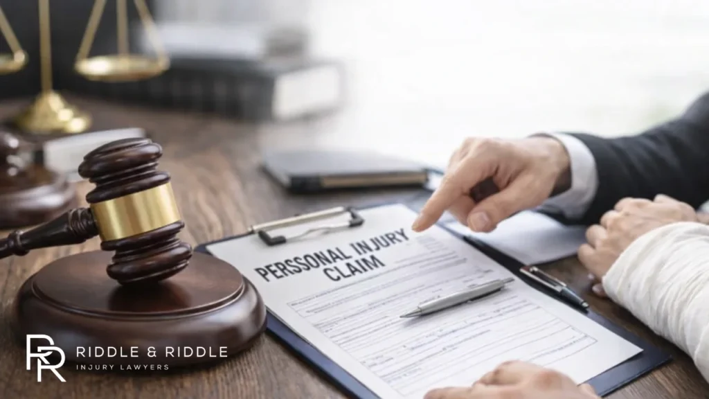 personal injury claim form