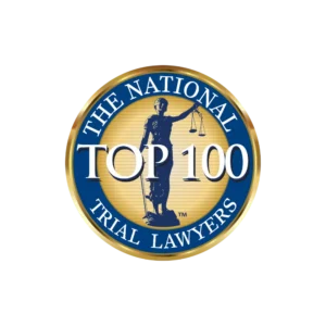 Recipient of the Top 100 National Trial Lawyers