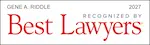 Best Lawyers Logo Gene Riddle 2027