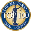 National-Trial-Lawyers-Badge Top 100 award badge