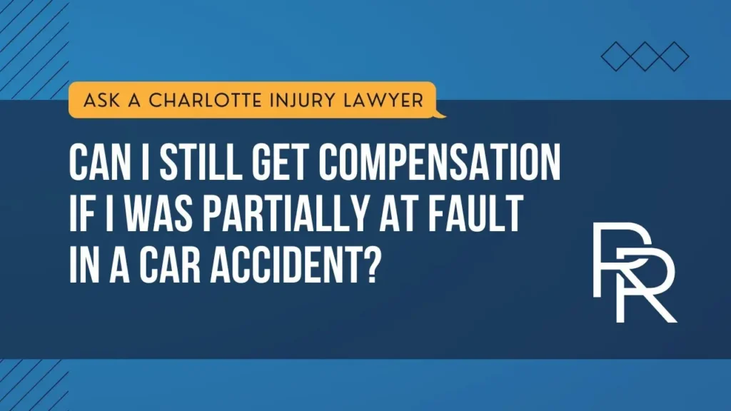 Can I still get compensaion if I was partially at fault in a car accident